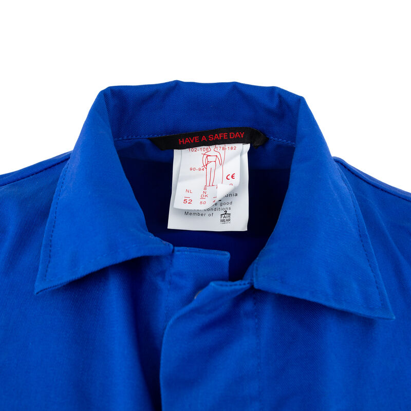 Dutch Royal Blue Coveralls w/ Snap Buttons | Unissued, , large image number 4